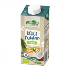 Crème de noix de coco bio / Allos cuisine coco, 200 ml